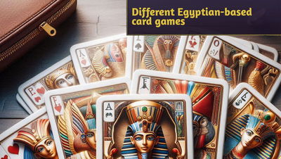 Different Egyptian-based card games