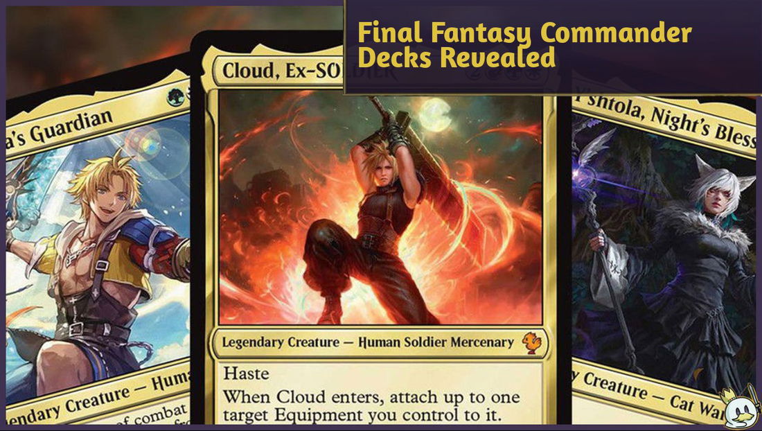 Final Fantasy: Commander Decks Revealed!