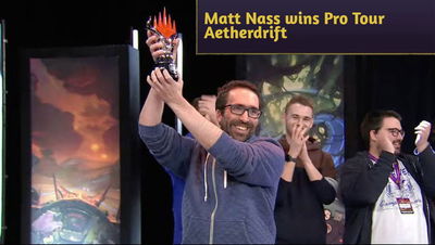 Matt Nass (Domain Overlords) wins Pro Tour Aetherdrift