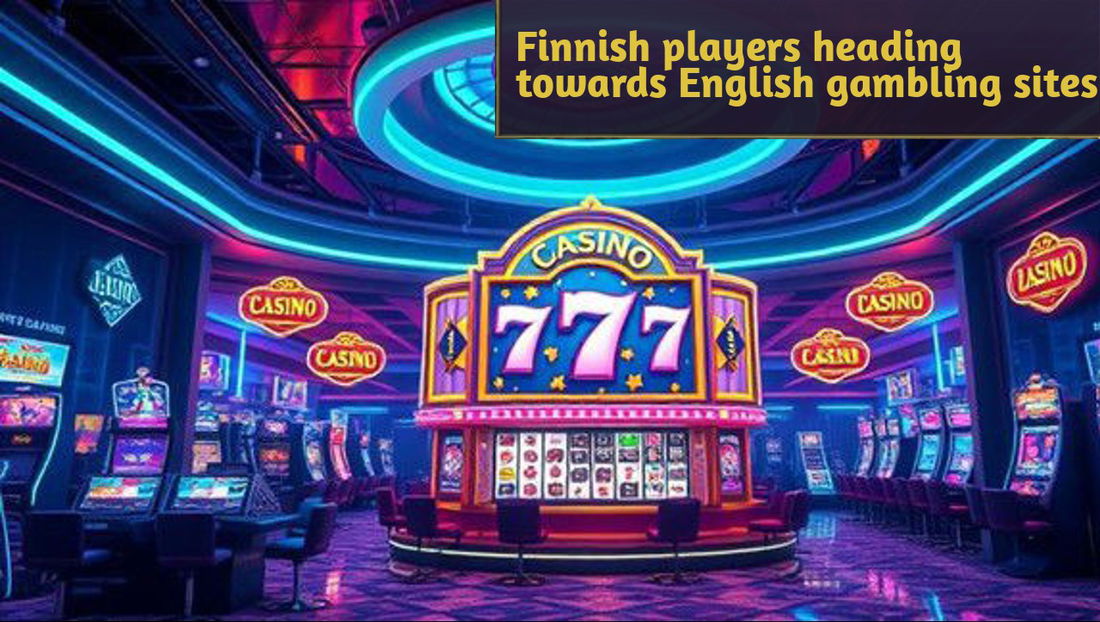 Finnish casino players are heading towards English language gambling sites