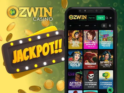 Progressive Jackpot Games in the Ozwin Mobile App