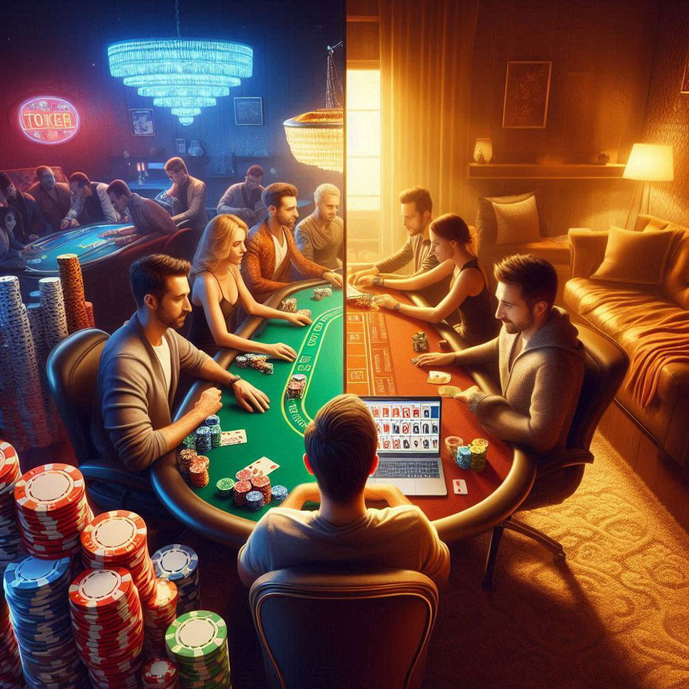 Live vs. Online Poker: The Main Differences