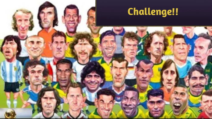 Challenge: Create your team of the best players from the World Cups!
