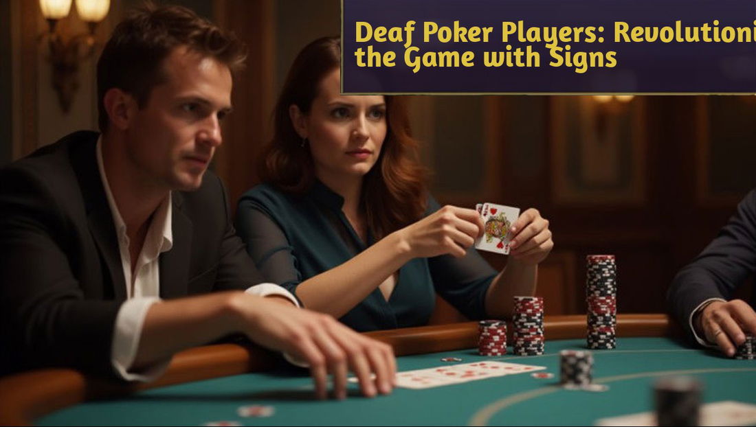 How the Deaf Community Changed Poker: The Rise of Sign Language Players