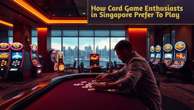 Live Casino Games: How Card Game Enthusiasts in Singapore Prefer To Play