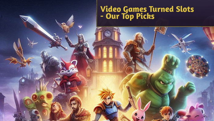 Video Games Turned Slots - Our Top Picks