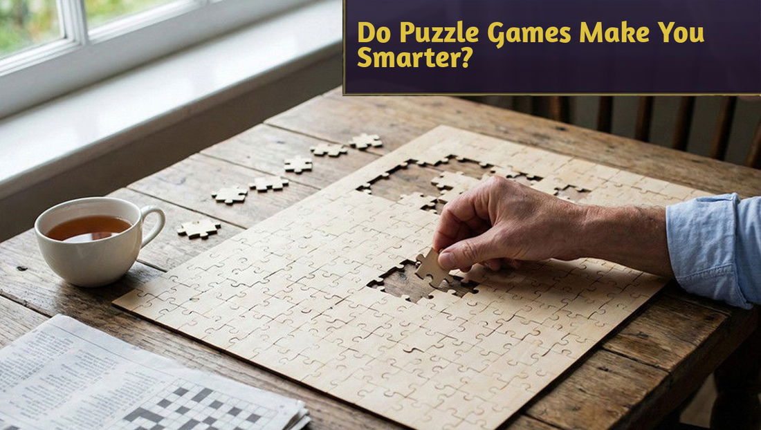 Do Puzzle Games Make You Smarter?