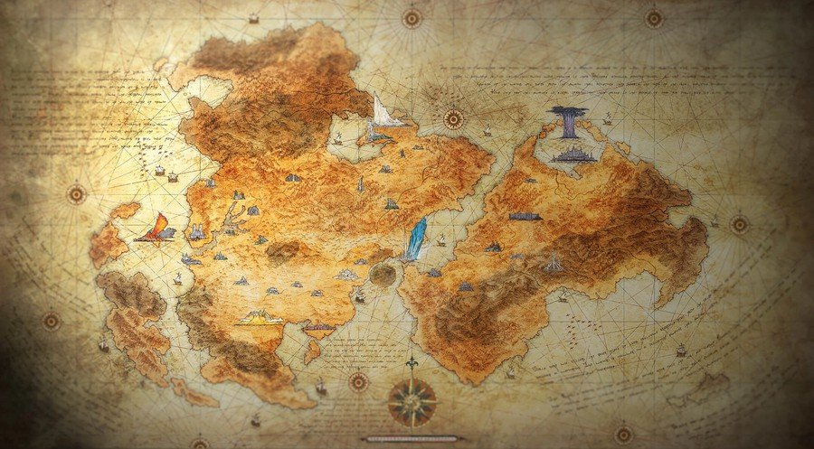 Valisthea, região onde se passa a trama de Final Fantaxy XVI - Imagem/Square Enix