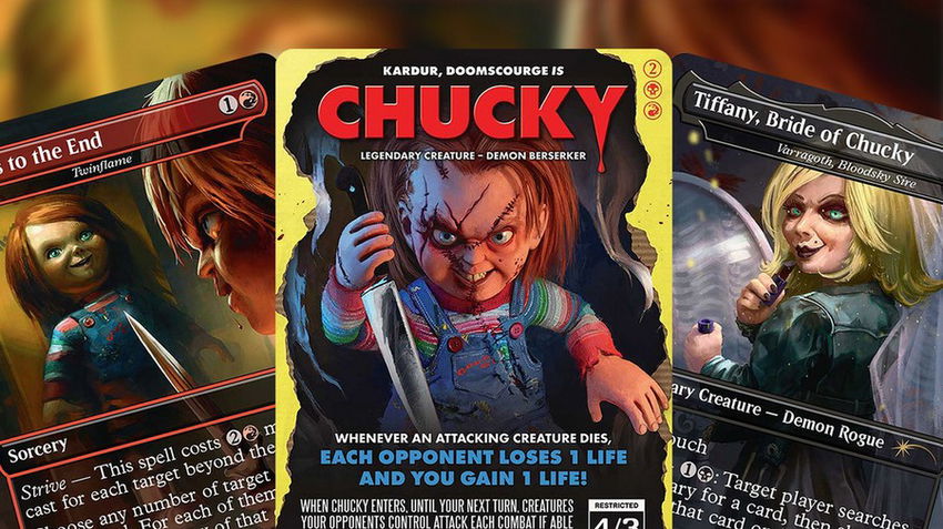 Magic announces crossover with Chucky in Secret Lair