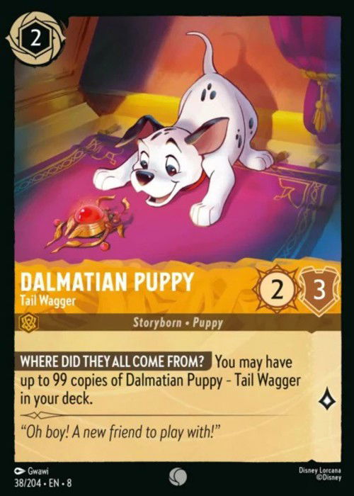 Dalmatian Puppy - Tail Wagger