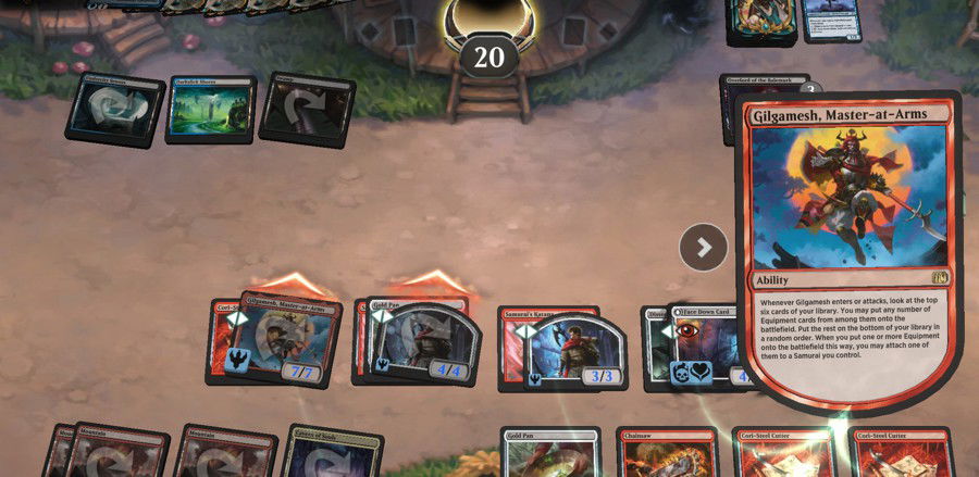 An example of the deck's turn 4 potential