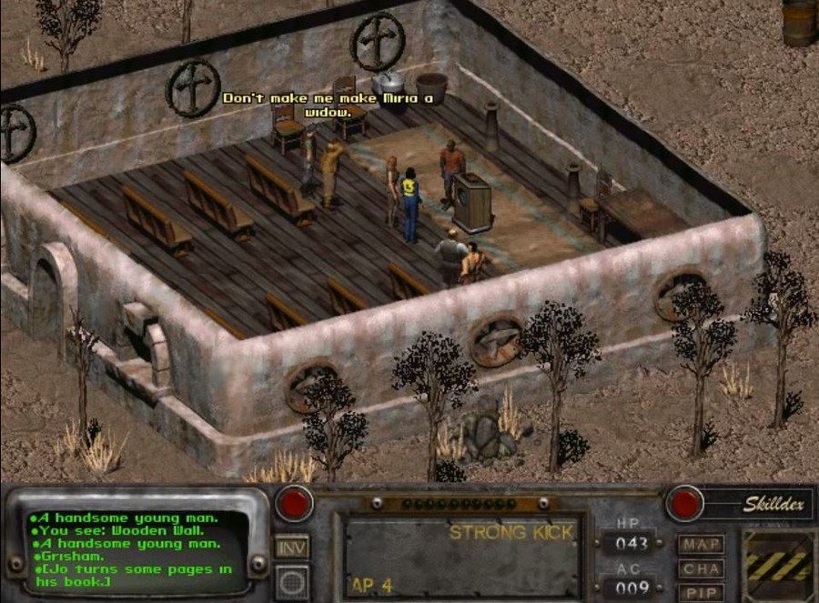 Marriage between two female characters in Fallout 2