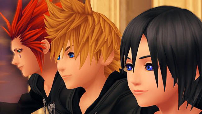 Axel, Roxas e Xion, o Seasalt Trio