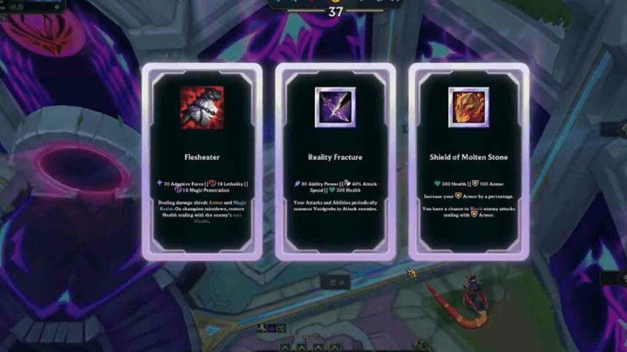 Examples of Prismatic Items. Image: Riot Games