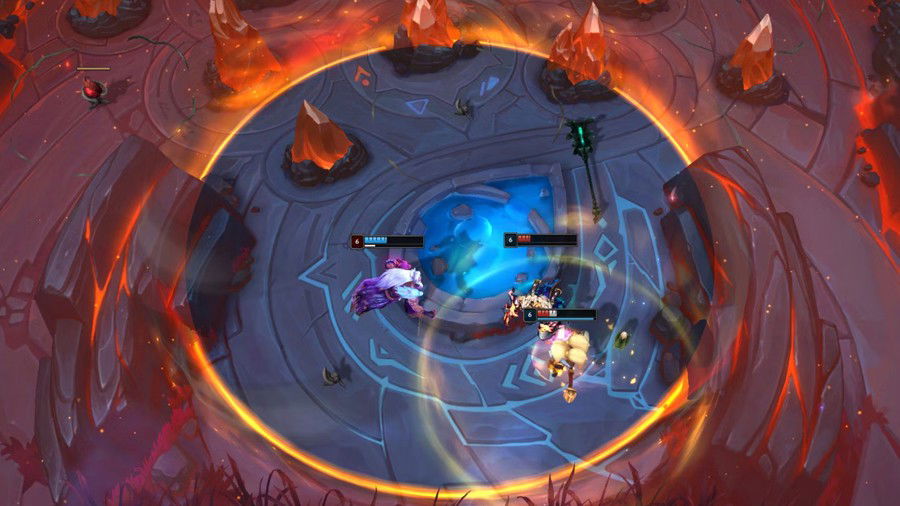 Para evitar rounds muito compridos, todos os mapas começam a ser reduzidos em chamas após um certo tempo de combate. Divulgação: Riot Games