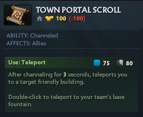 Town Portal Scroll
