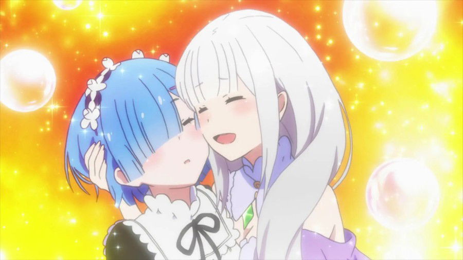 REM and Emillia from Re:Zero