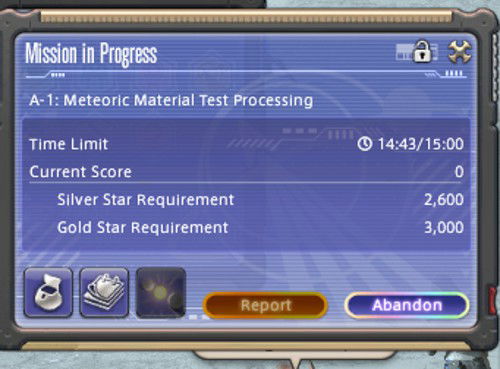 Para voltar para esse menu, basta clicar no Stellar Missions de novo