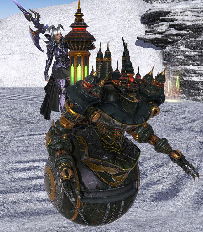 If you wanted a robot as a mount, here you go