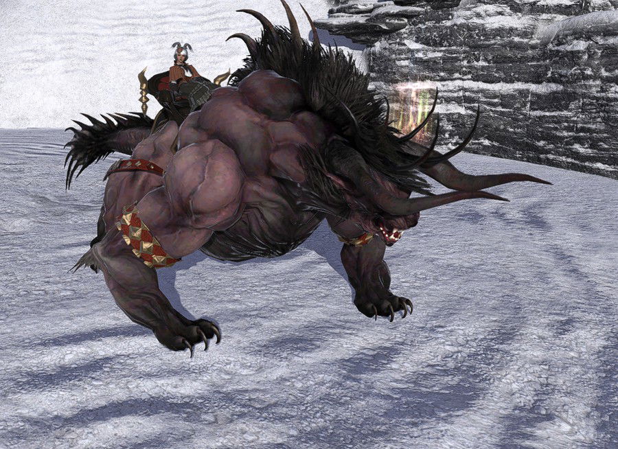 Desbloqueado pelo item “Behemoth Warhorn