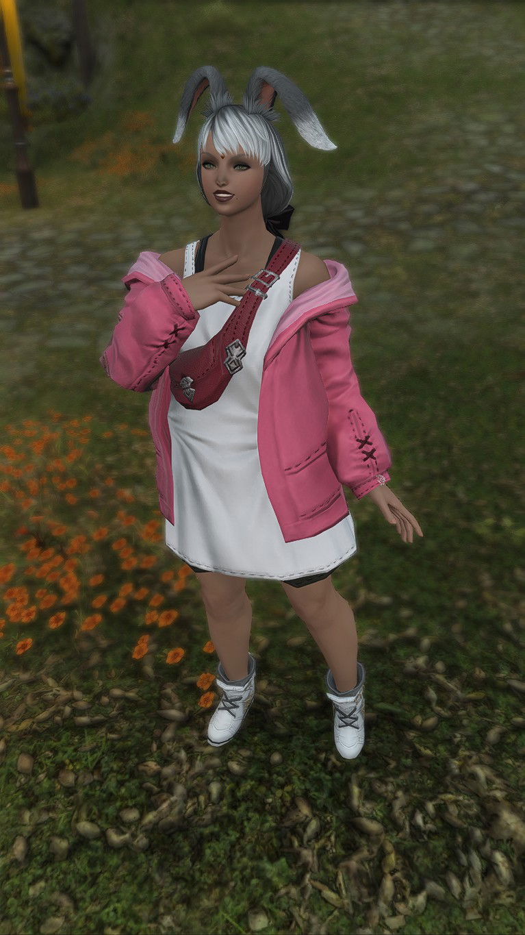 As you can see, my character is too old for this type of clothing