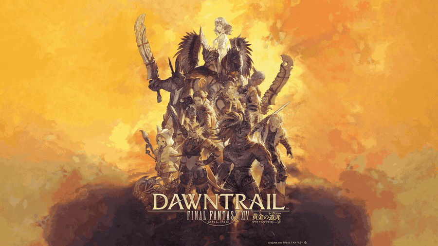 Pôster Dawntrail / Imagem: Square Enix