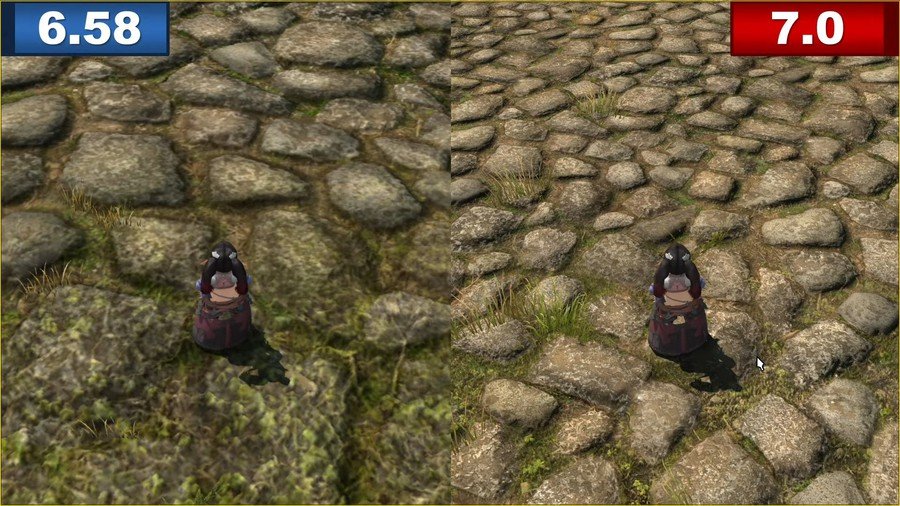 Ground textures with more depth and detail / Image: Square Enix