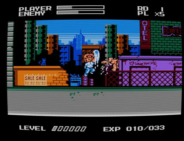 Might Final Fight (NES, 1993)