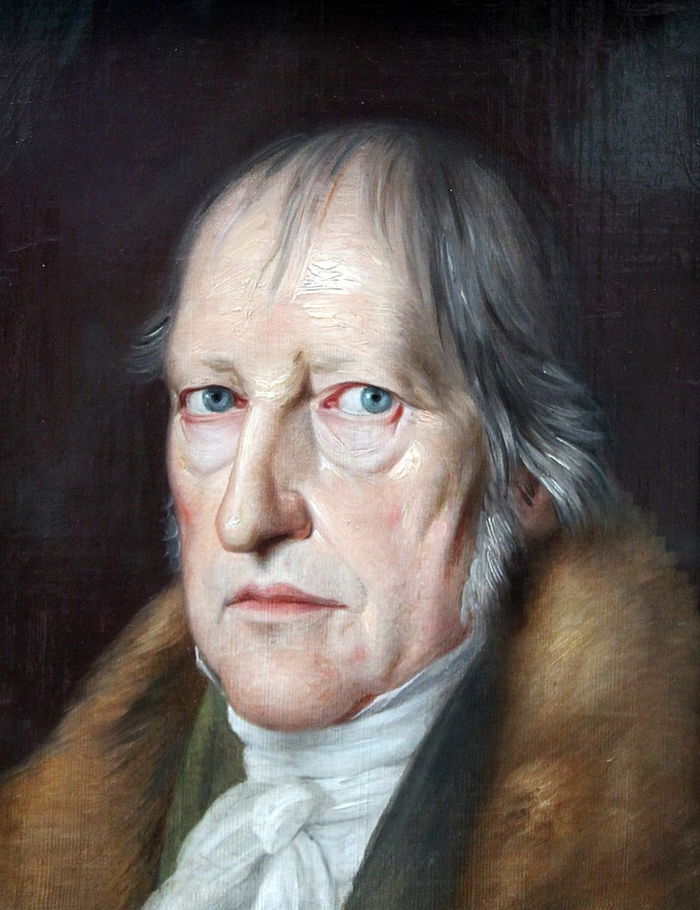 Filósofo Georg Wilhelm Friedrich Hegel