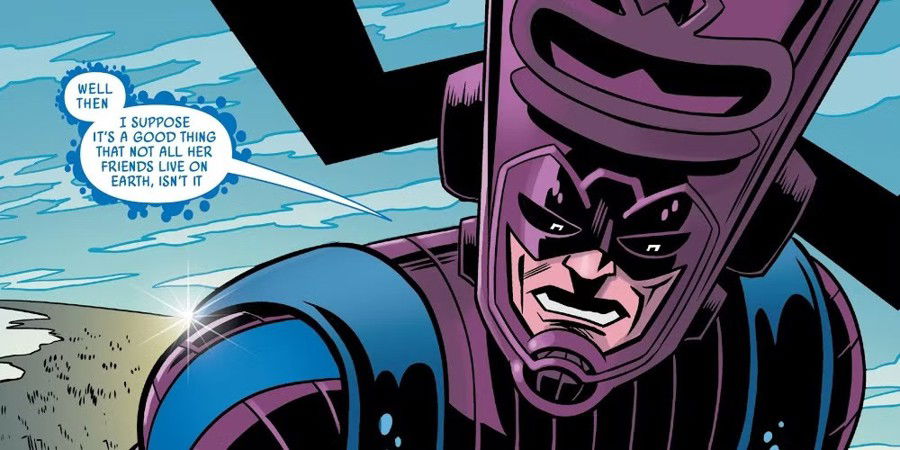 Galactus chega botando ordem na casa.