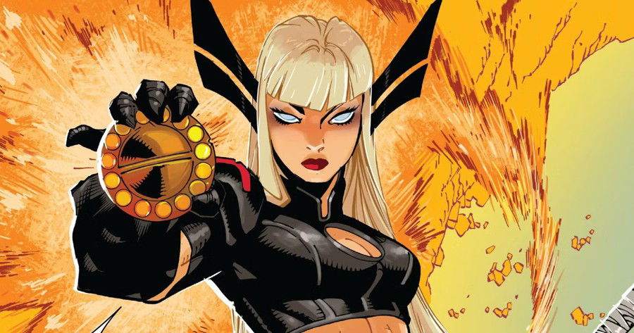 Magik with Doctor Strange's Eye of Agamoto.