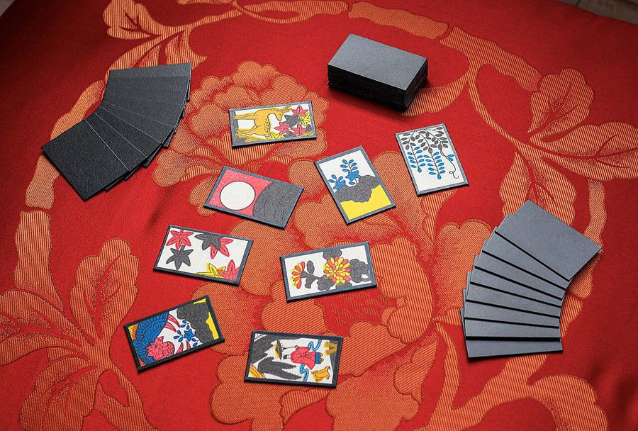 A hanafuda deck