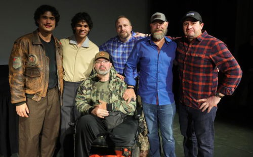 From left to right: Charles Melton, D’Pharaoh Woon-A-Tai, Elliott Miller, Jeff Craft, Joe Hildebrand, and Ray Mendoza.