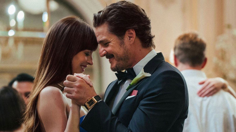 Lucy and Harry, played by Pedro Pascal