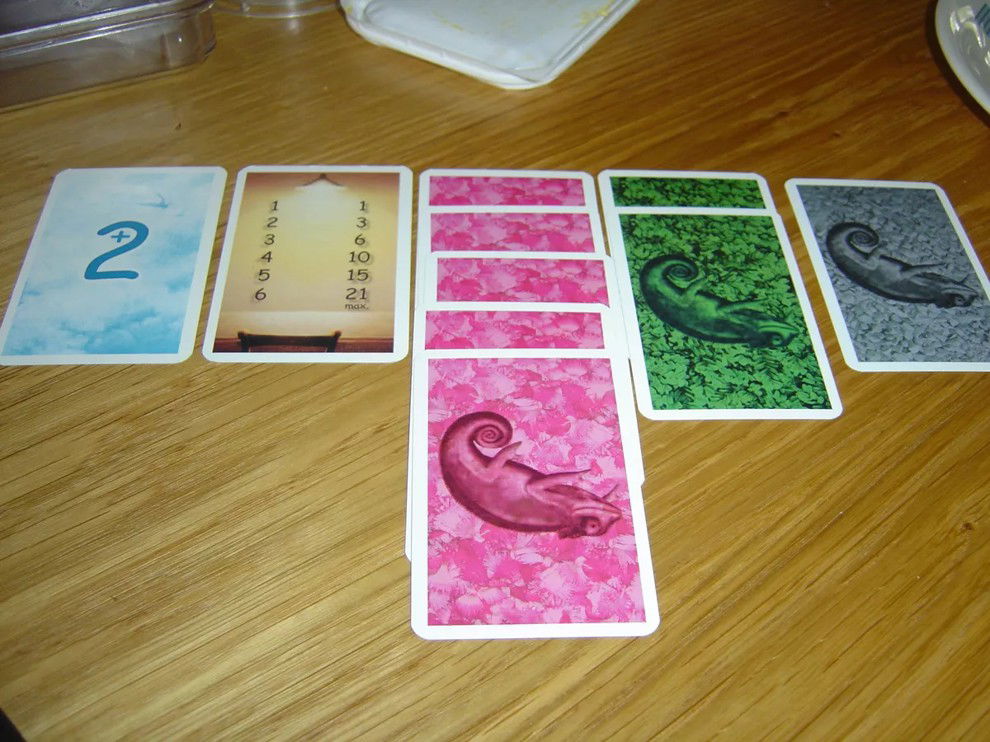 An example of cards and how you score