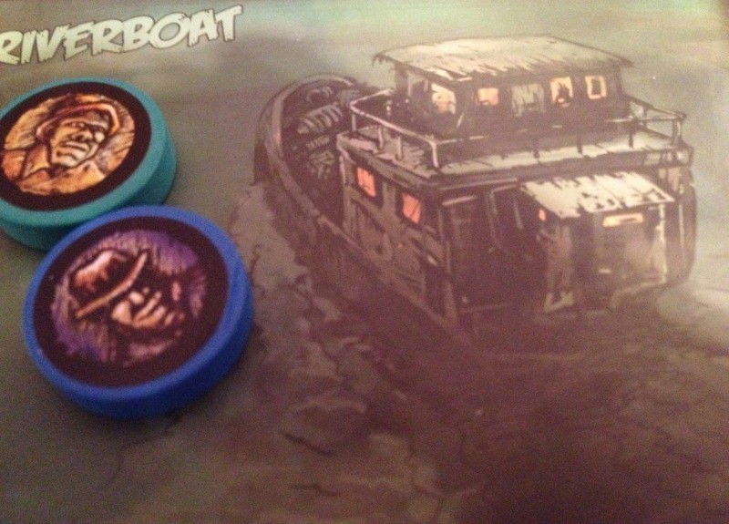 Taking the Riverboat to a Fateful Location, and overcome an Ominous Encounter