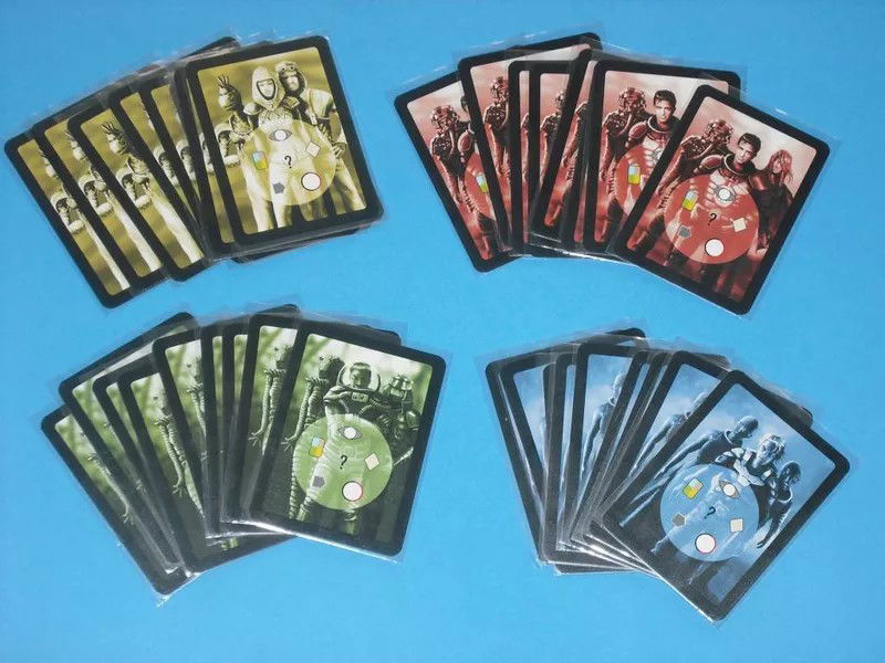 4 Conjuntos de Cartas de Ação