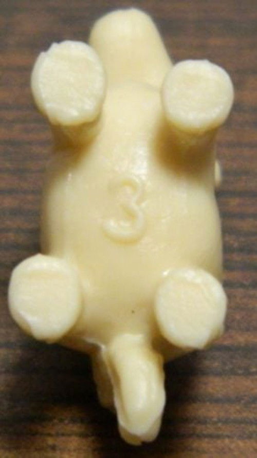 Number on the Bottom of an Animal Miniature