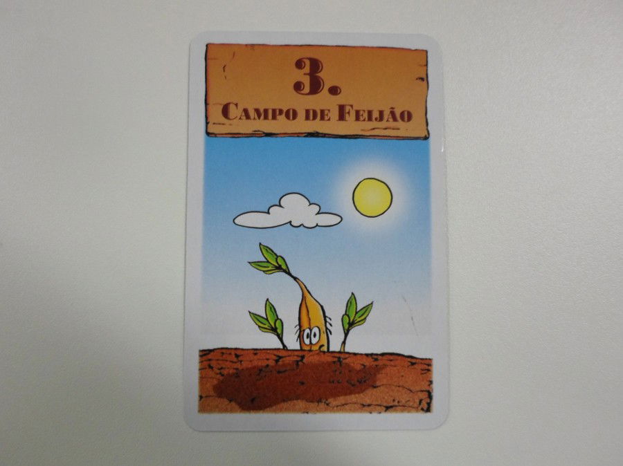 Bean Cards on the Third Farm Mat