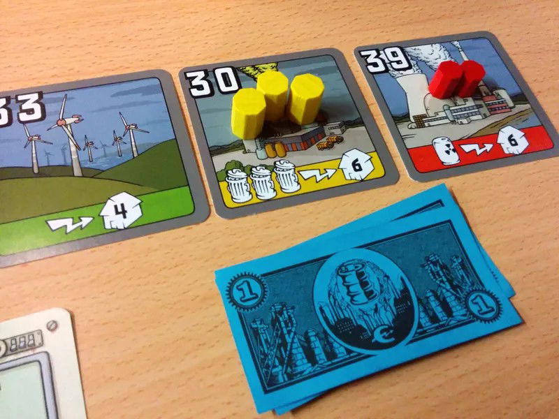 Nuclear Power Plant with twice its resource tokens