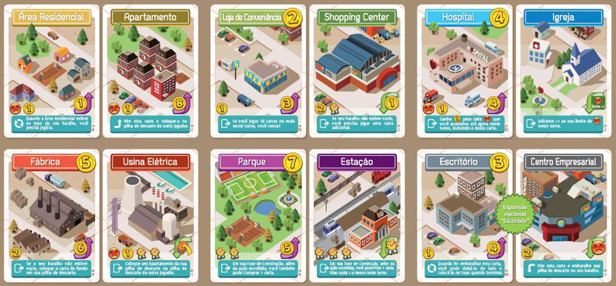 All the Buildings from the Game