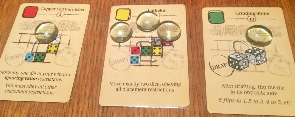 Tool Cards being used by paying favor tokens