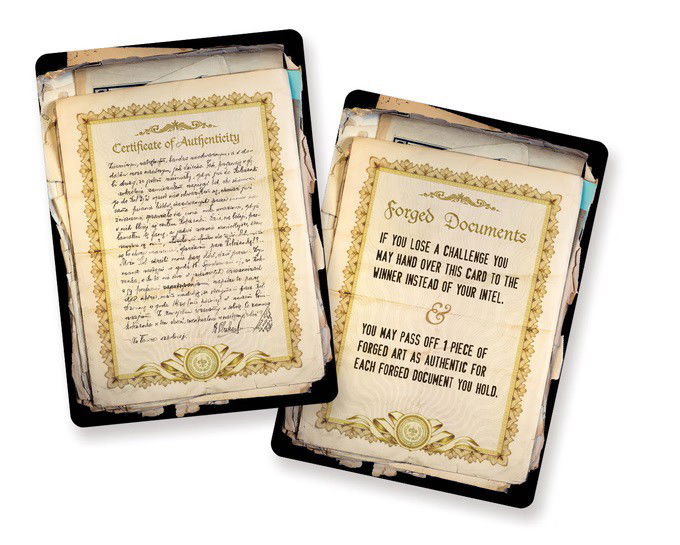 Forged Document Card