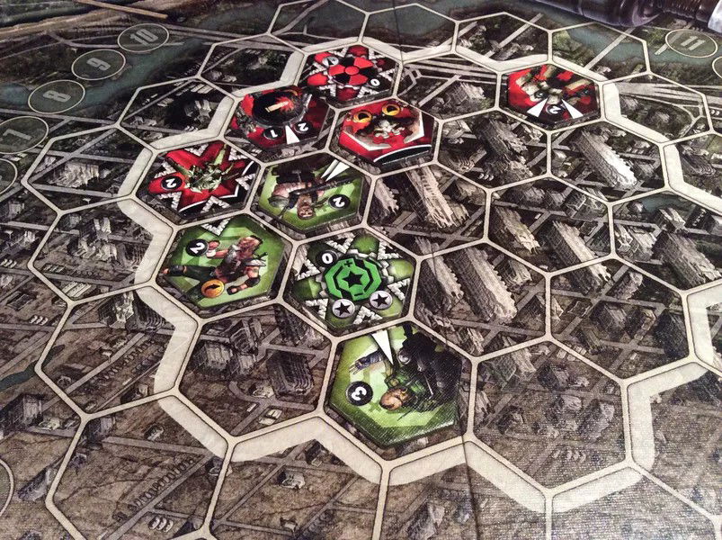 Analyze the board and decide where to place your tiles