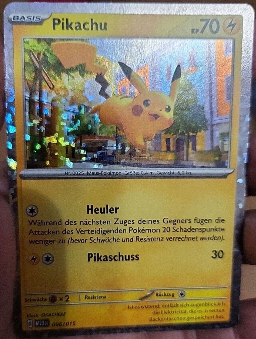 CARTAS POKEMON DO MCDONALDS 2023! PIKACHU holográfico 