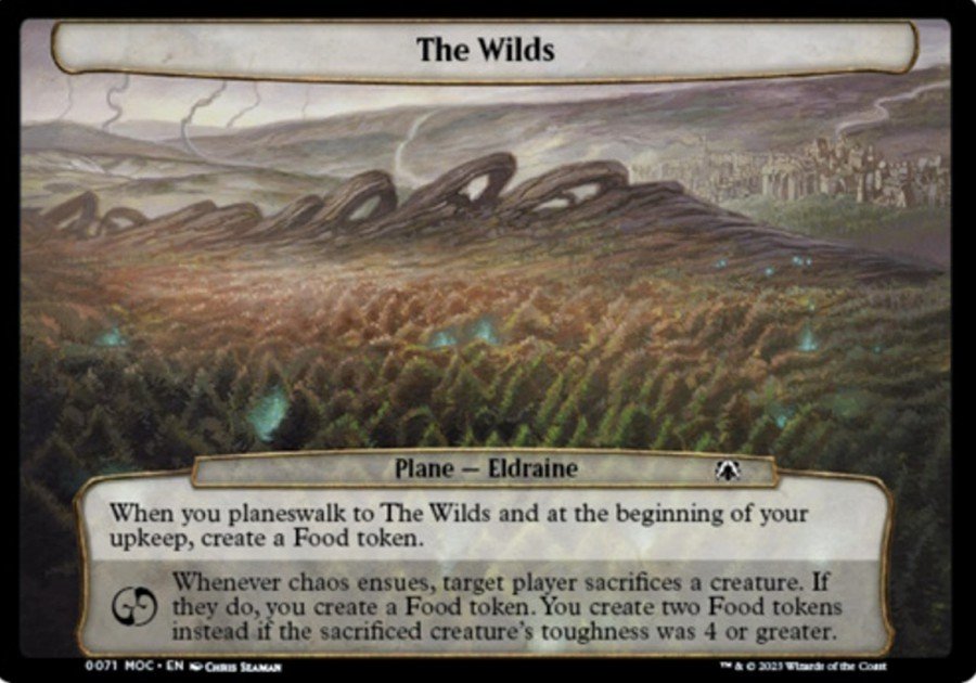 The Wilds - Planechase Card