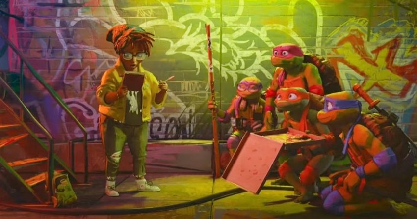 Teenage Mutant Ninja Turtles: Animated Movie trailer shows a new April