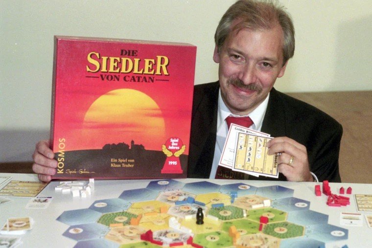 Klaus Teuber, criador do jogo de tabuleiro Settlers of Catan, morre aos 70 anos