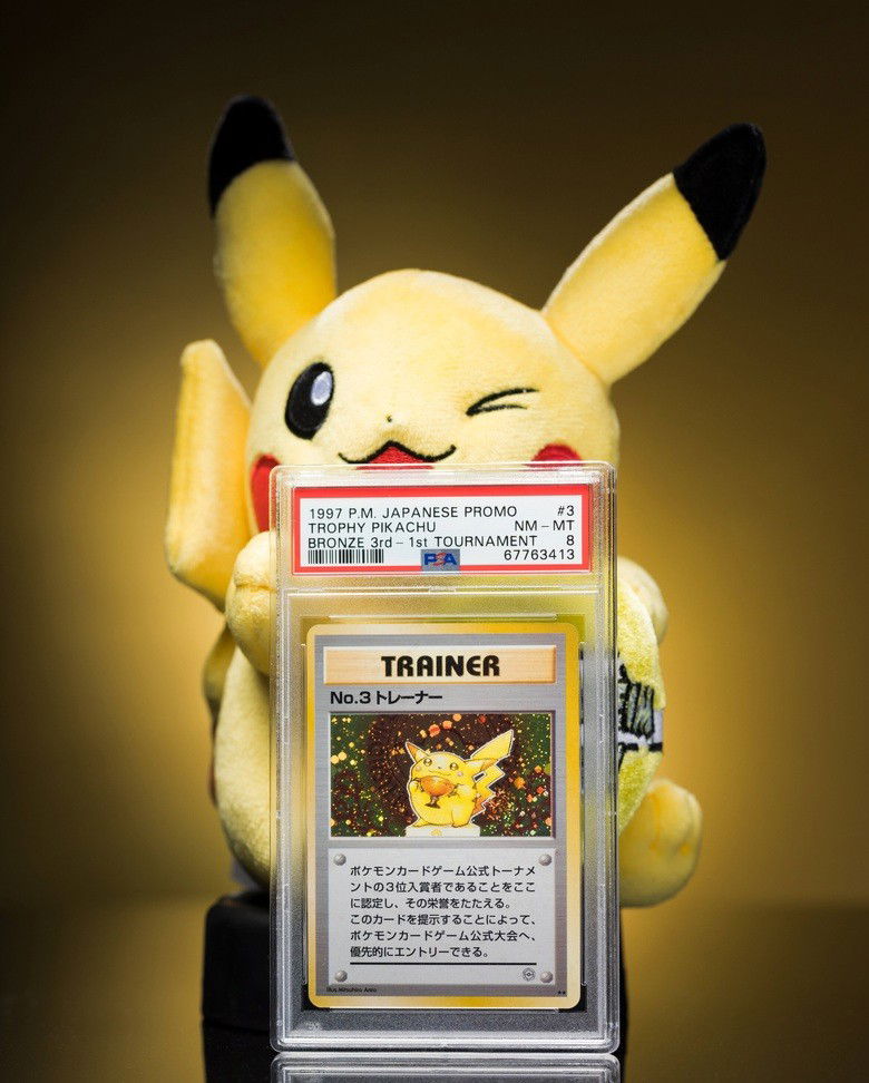 Rare Pikachu card from Pokémon TCG's first-ever 1997 tournament