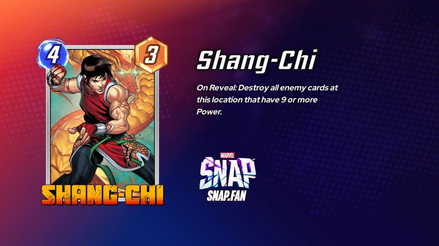 Shang-Chi - Marvel Snap 